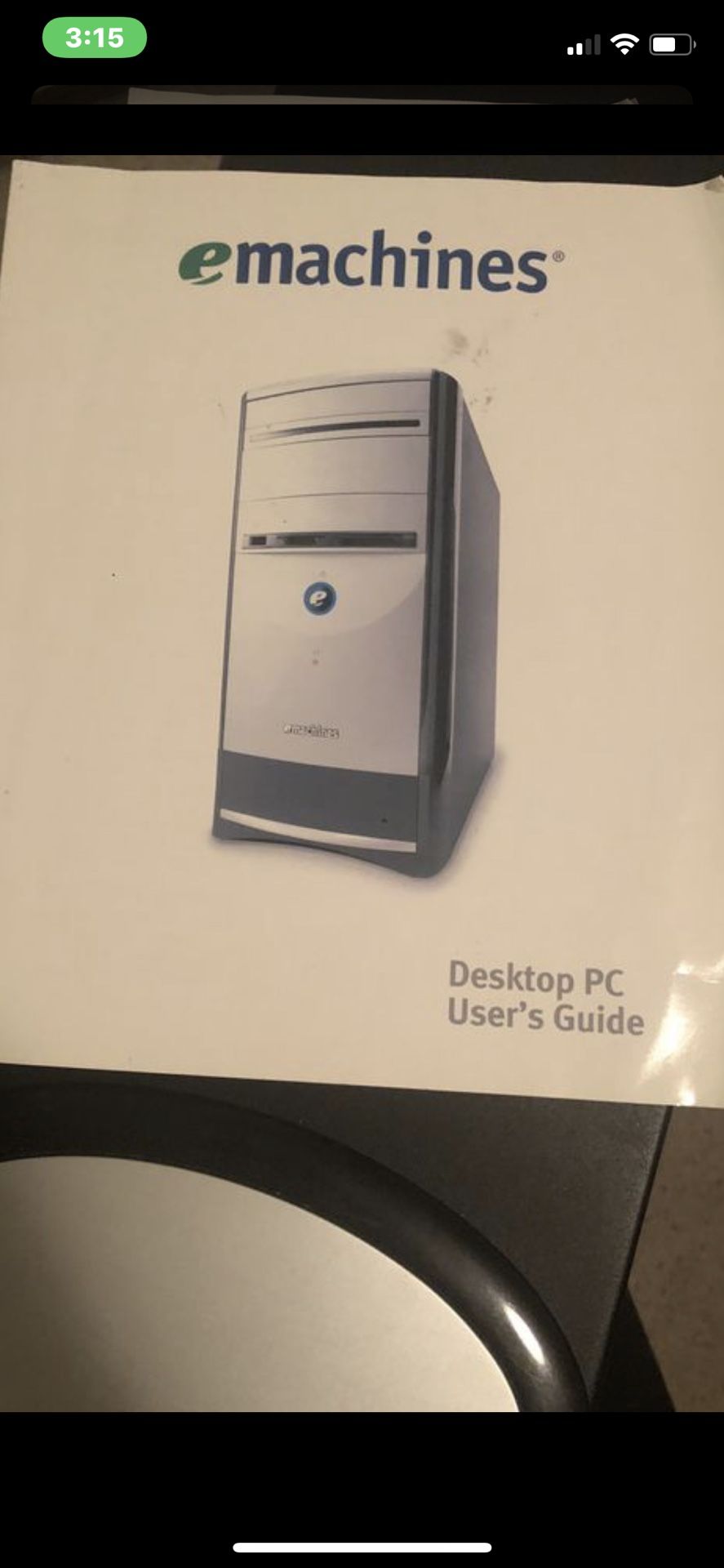 eMachine Desktop PC