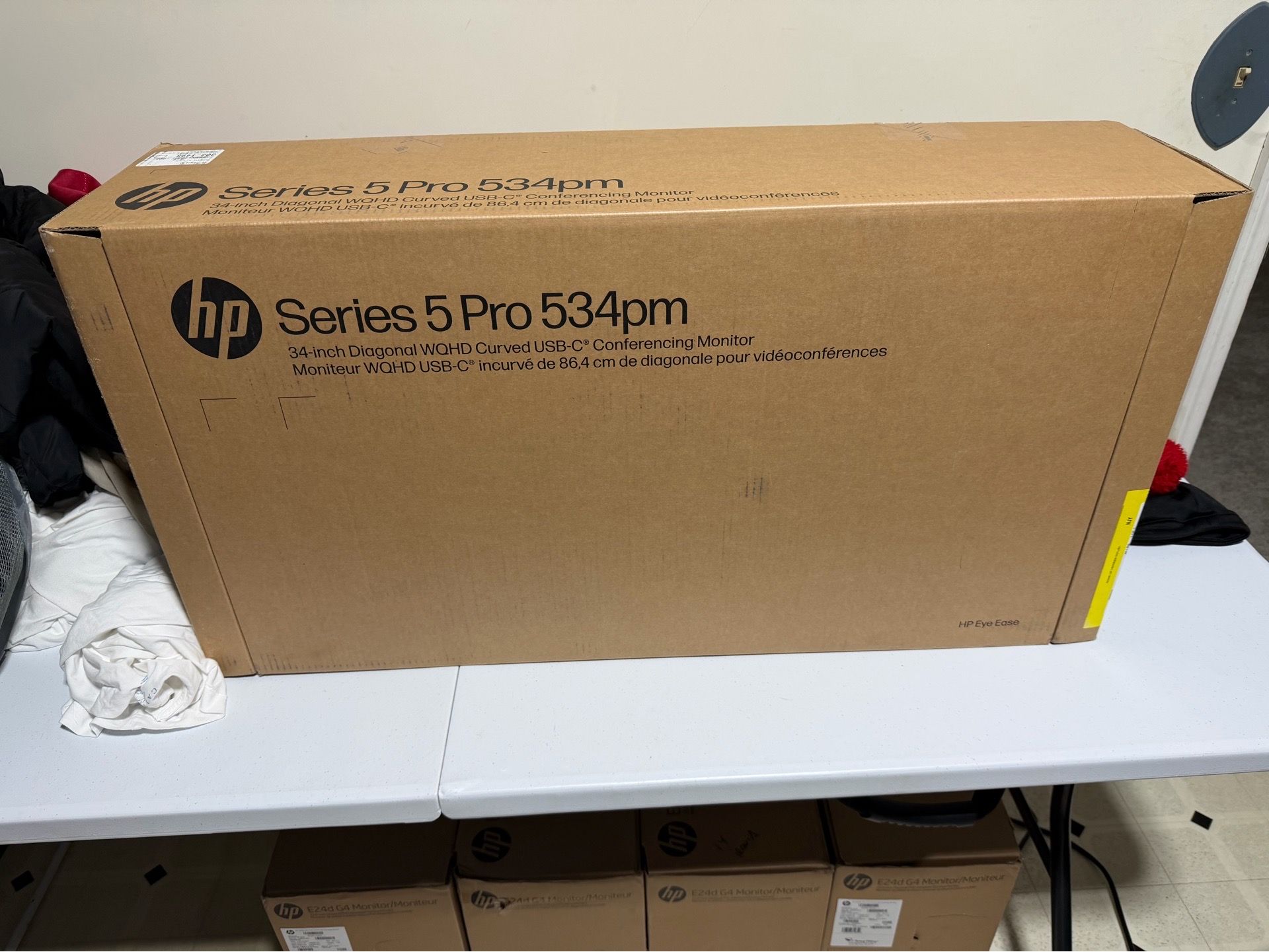 Brand New HP 34 inch Curved Series 5 Pro 534pm Monitor for Sale in ...