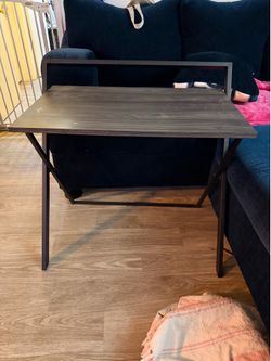 Desk easy fold