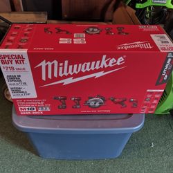 Milwaukee Tool Set Up 