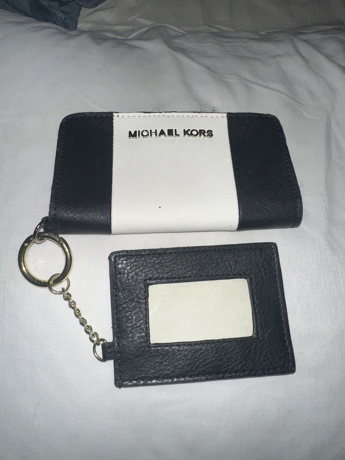 Michael Kors Wristlet Leather Card Holder