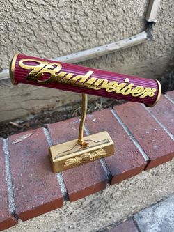 Budweiser Bar Tap Handle Display Sign for decor only