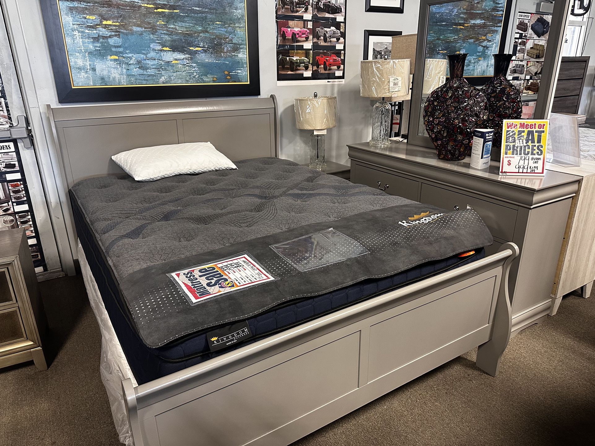 Stunning Bedroom set! $699 🩶✅📦