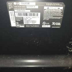 LG 65" TV