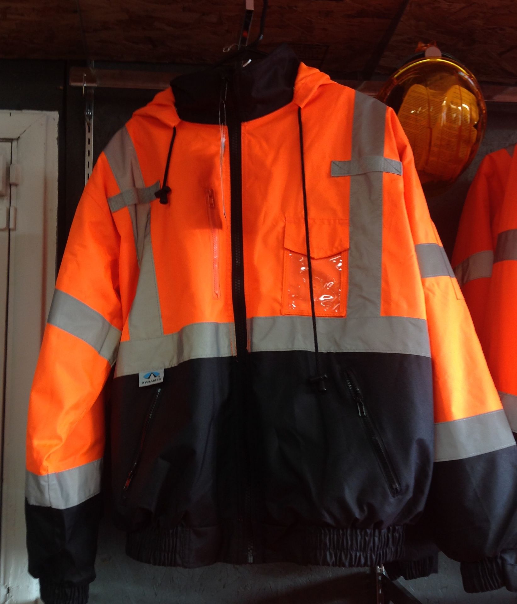 Class 3 High Visibility Safety Jacket with Removable Fleece