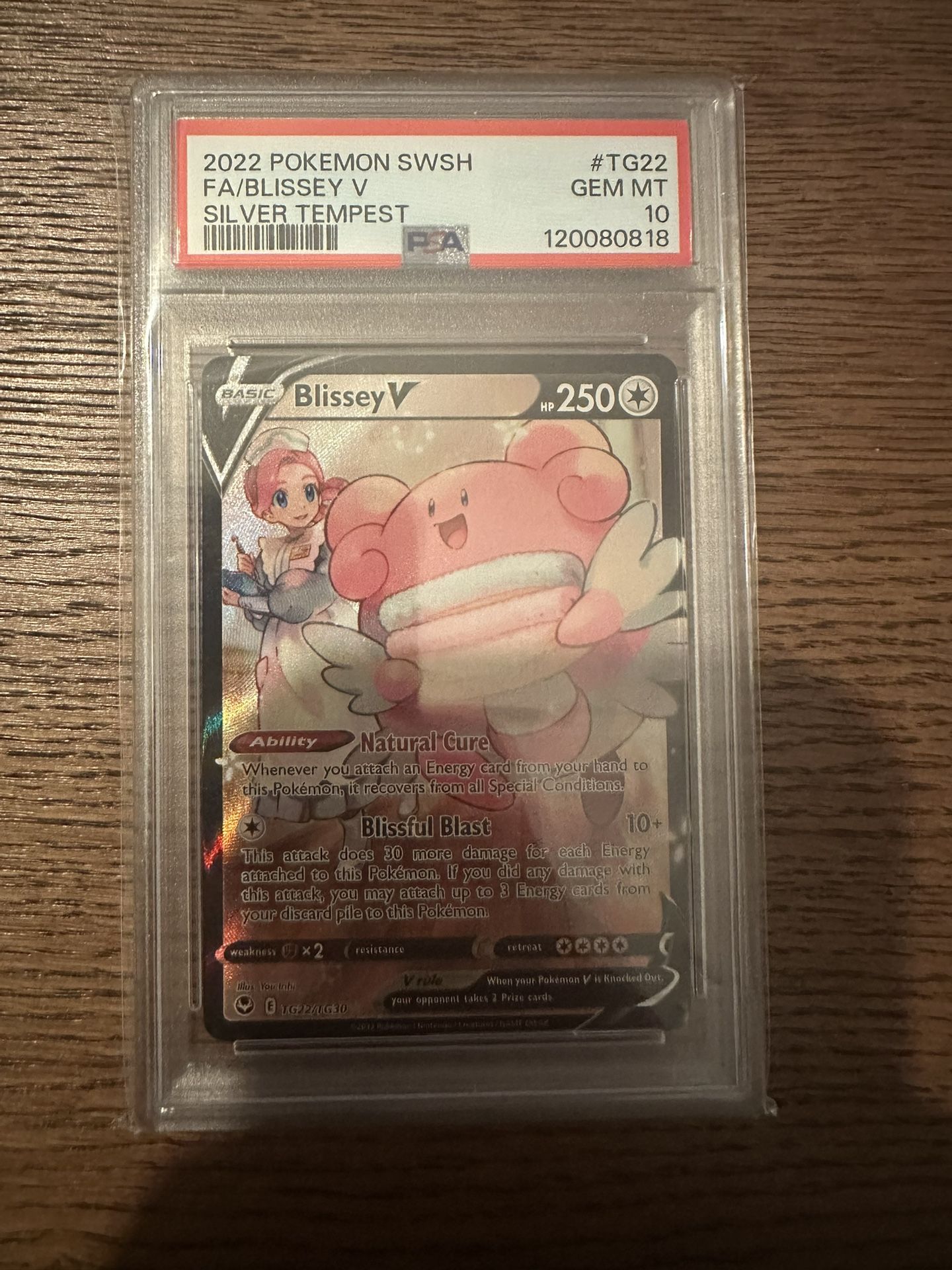 PSA 10 BLISSEY V #TG22