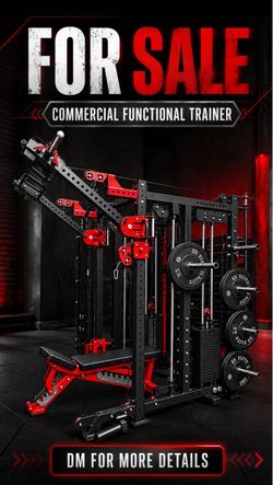 🔥 COMMERCIAL FUNCTIONAL TRAINER FOR SALE 🔥