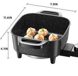 Frying pan with lid