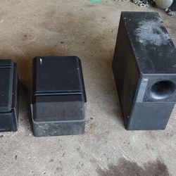 Bose Speakers And Subwoofer 