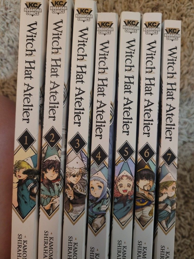 Witch Hat Atelier Manga Vol 1-7