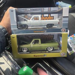 NEW 2025 M2 Machines  S42 Squarebody Syndicate 1975 Cheyenne Super 10 1:24