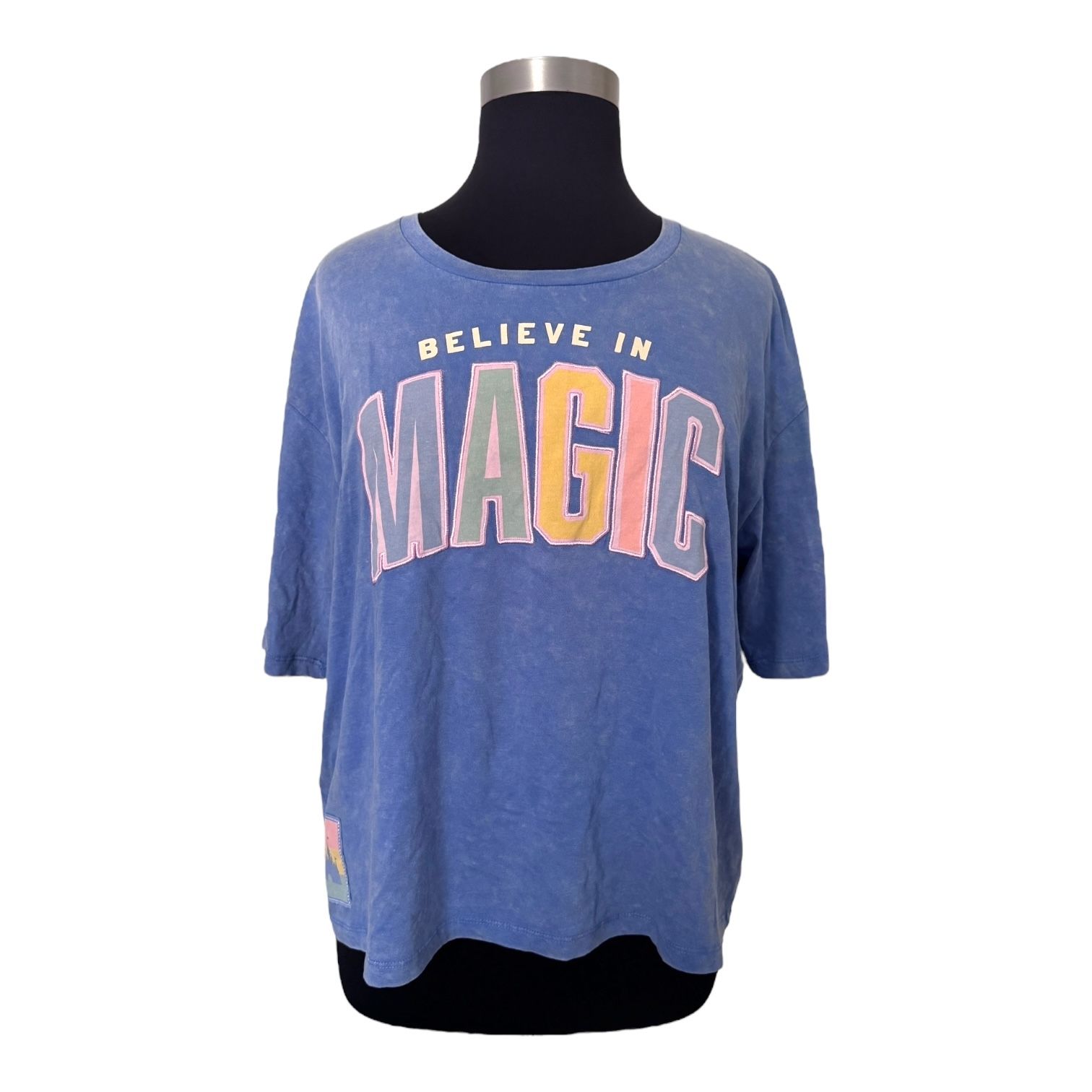 Disney Parks 'Believe in Magic' Women's Tee Size 1X