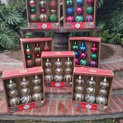 7 boxes Of 3 Shattered Proof LED Twinkling Ornament Lights