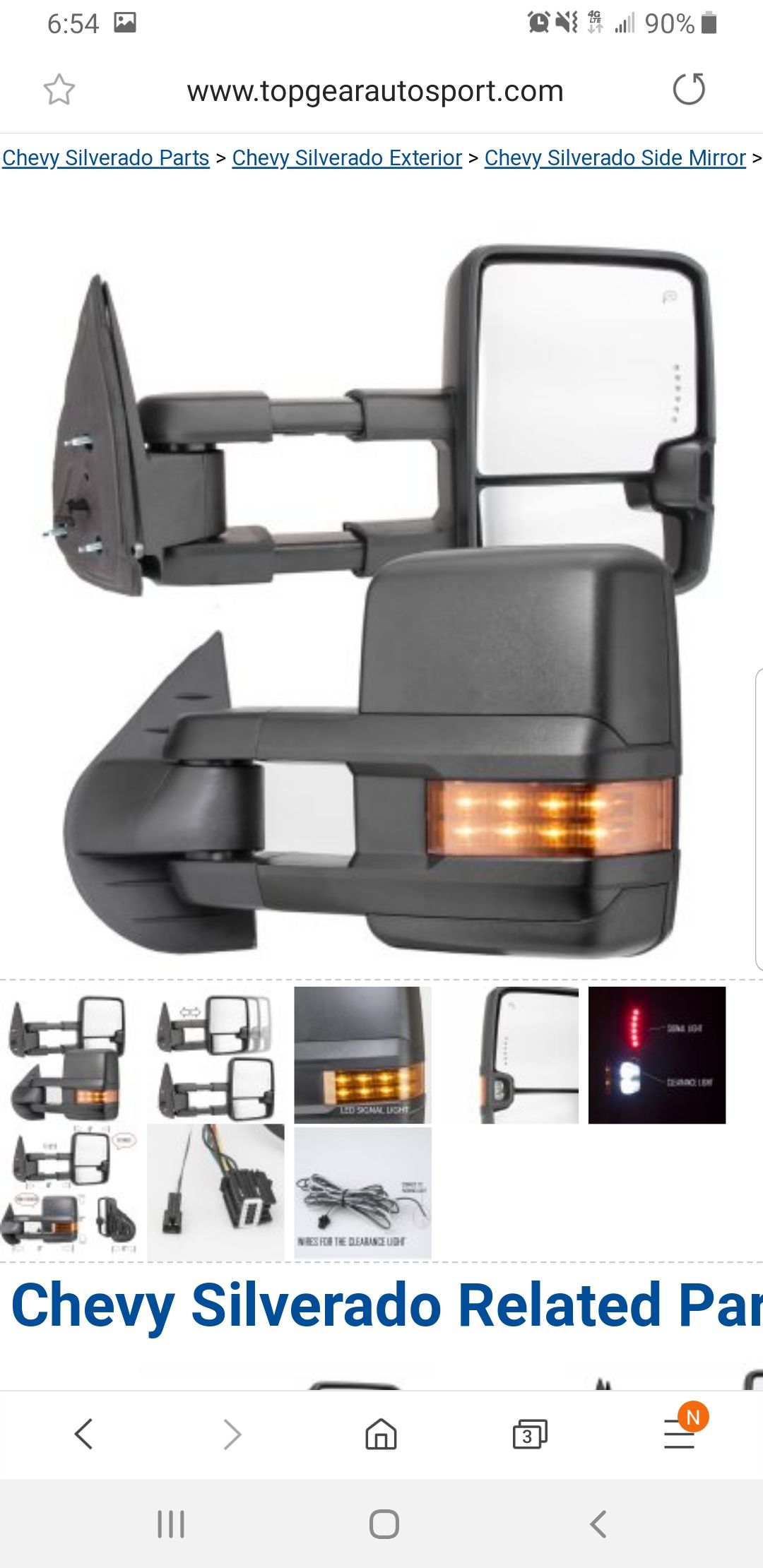 Silverado tow mirrors for Sale in Houston, TX OfferUp