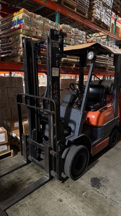 Toyota forklift inoperable