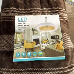Led Multi Function Fan Light 
