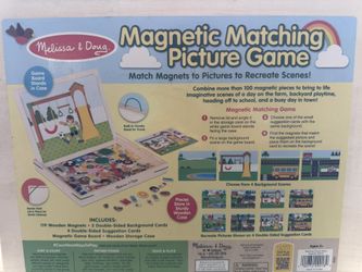 Melissa & Doug Magnetic Matching Picture Game