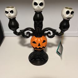 The Nightmare Before Christmas Halloween Pumpkin Jack-O’-Lantern Candle Holder