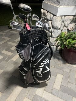 Golf Clubs With Bag.