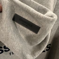 Essentials Hoodie Grey