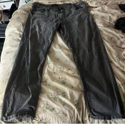Urban Star Premium Apparel Men’s Jeans 42x32 Gray