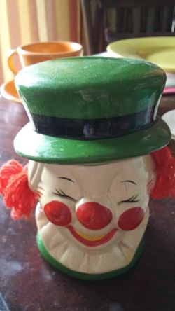 Vintage Clown Bank