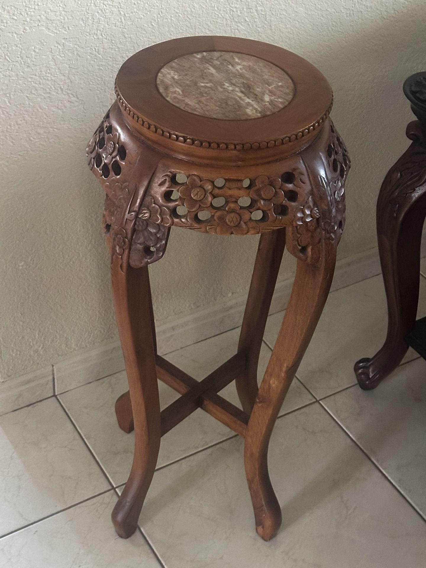 Chinese Ornamental Table/Plant Stand