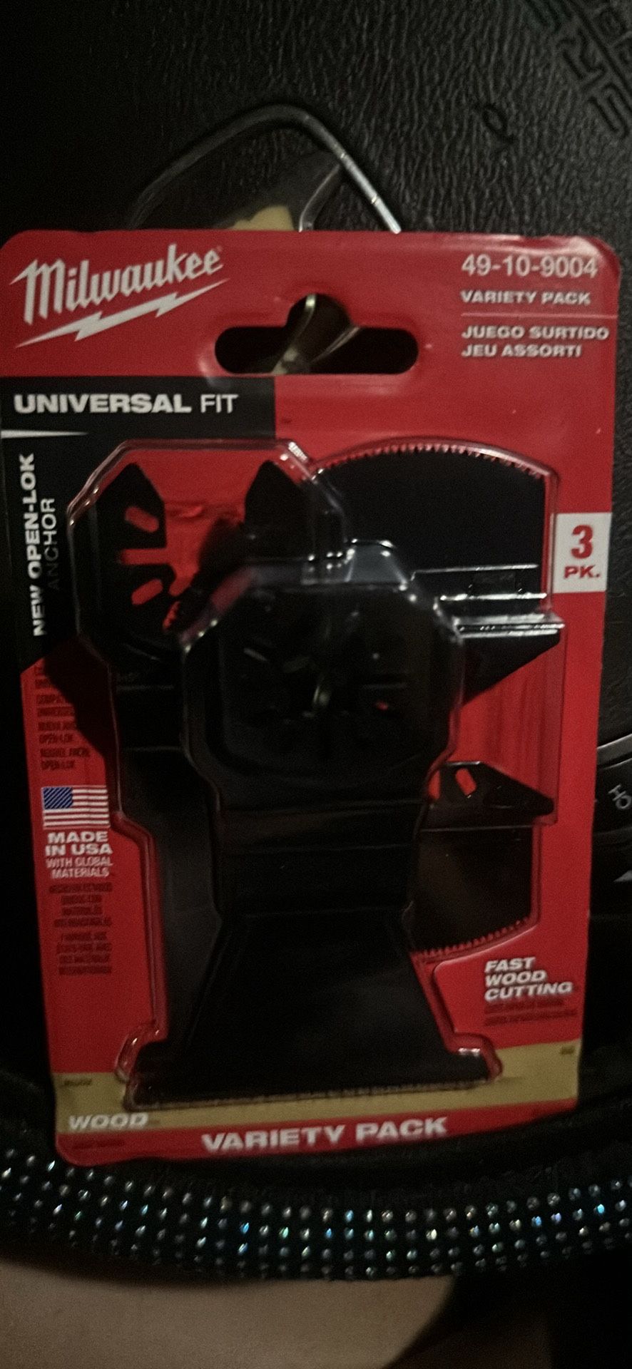 Milwaukee 3 Pc Oscillating Tool Set