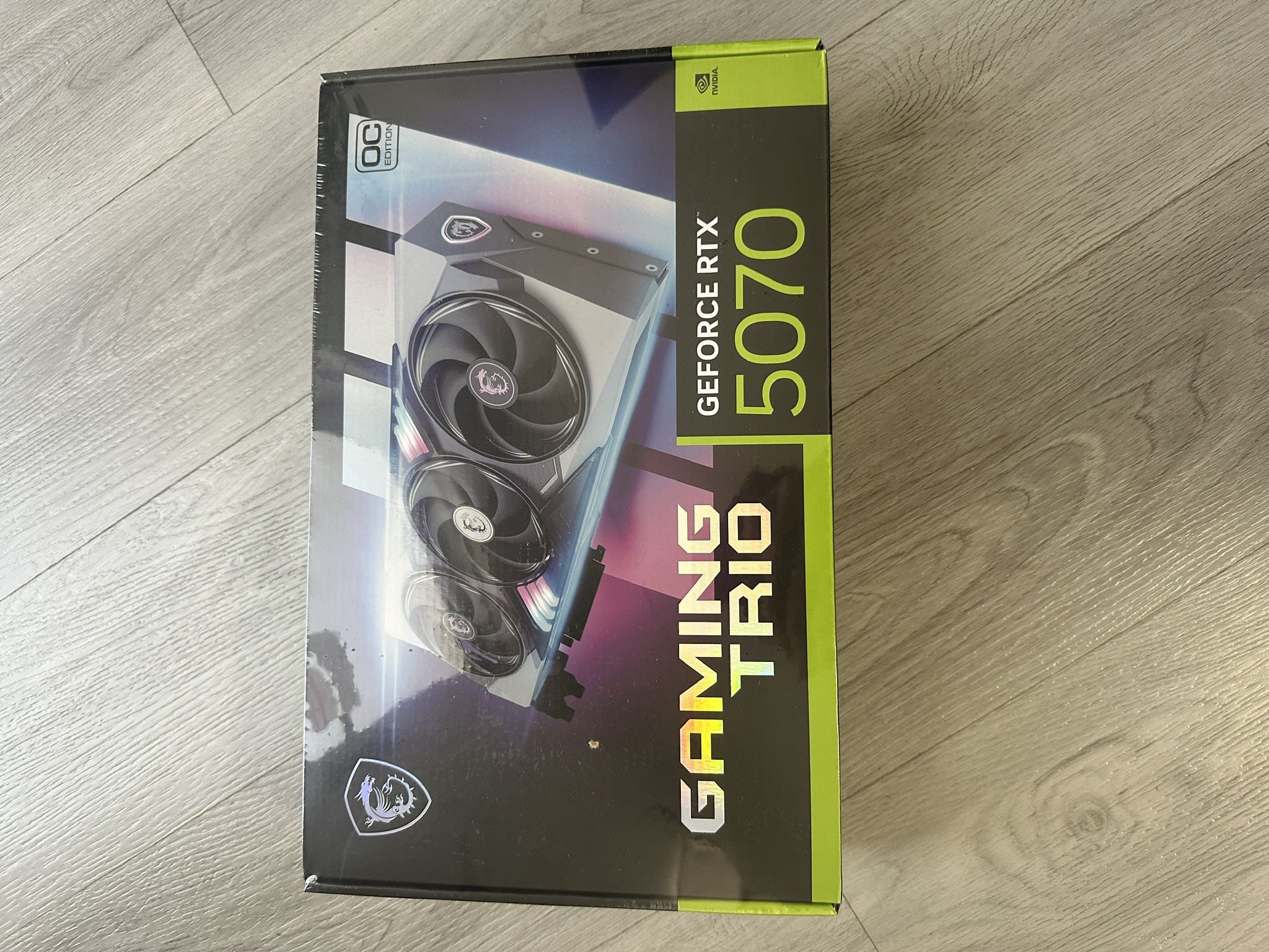 MSI RTX 5070 BRAND NEW SEALED