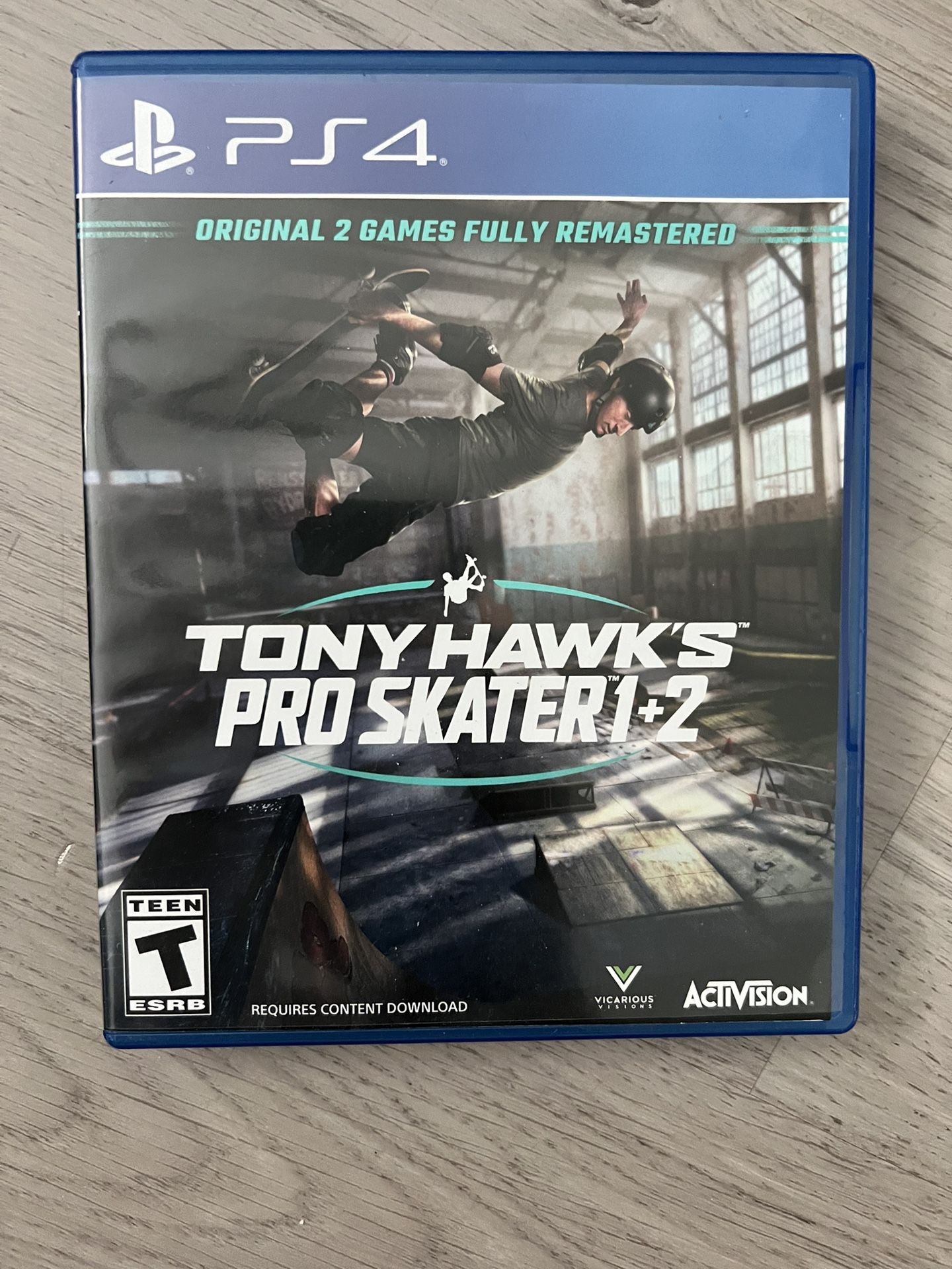 Tony Hawk’s Pro Skater 1 & 2 PS4