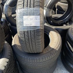 235/70/16 Forceland Set of four tires installed and balanced // Set De 4 Llantas Instaladas Y Balanceadas 