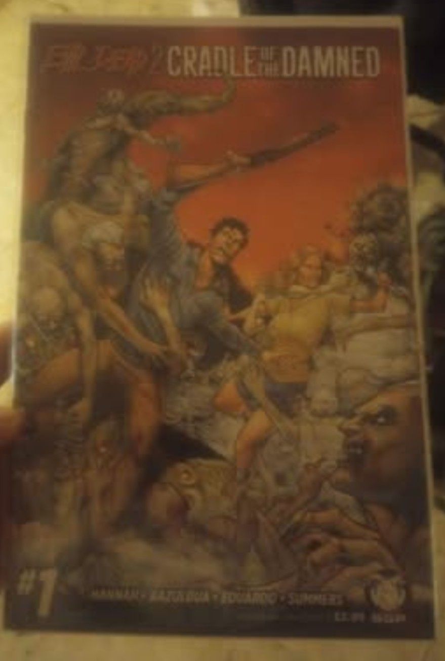 Evil Dead 2 Cradle Of The Damned Comic