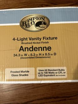 Hampton Bay 3-light Vanity Fixture 