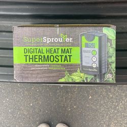 Digital heat mat thermostat