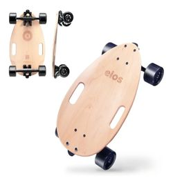 Elos Mimi Longboard Cruiser Skateboard With Storage Bag