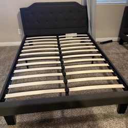 Fabric Full Size Bed Frame