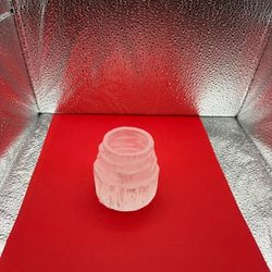 Selinite Candle Holder Iceberg Shape 