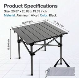 Mesa para camping