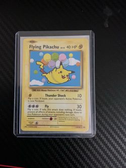 FLYING PIKACHU 25