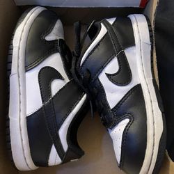 Nike Dunks Low 9c Toddler Size 9 Pandas Baby Shoe 