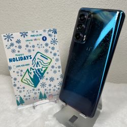 Motorola Edge 5g UW 2021 256gb Unlocked Blue In Good Condition