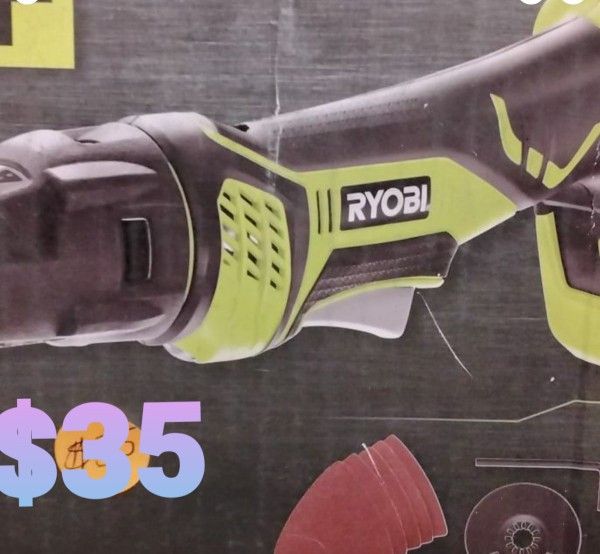 Ryobi 18v One Jobplus Base With Multi-tool Attachment (Tool-Only)