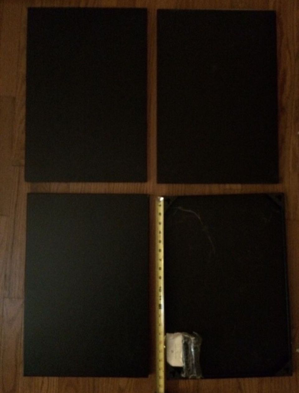 POTTERY BARN Magnetic Chalkboard Metal Tiles