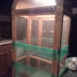 Display Cabinet With Glass SHELVES