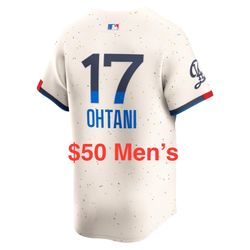 LOS ANGELES DODGERS SHOHEI OHTANI STITCHED JERSEY SMALL UP TO 6XL