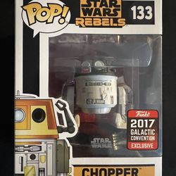 Funko Pop Star Wars Rebel Chopper 2017 Galactic Convention Exclusive