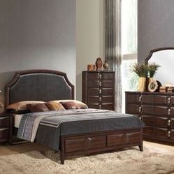 Brand New 4PC Dovetail Style Bedroom Set