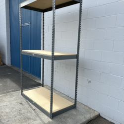 3 Tier Boltless Steel Warehouse Quality Storage Shelves 48 in W x 24 in D Shelving Similar To Uline Delivery Available