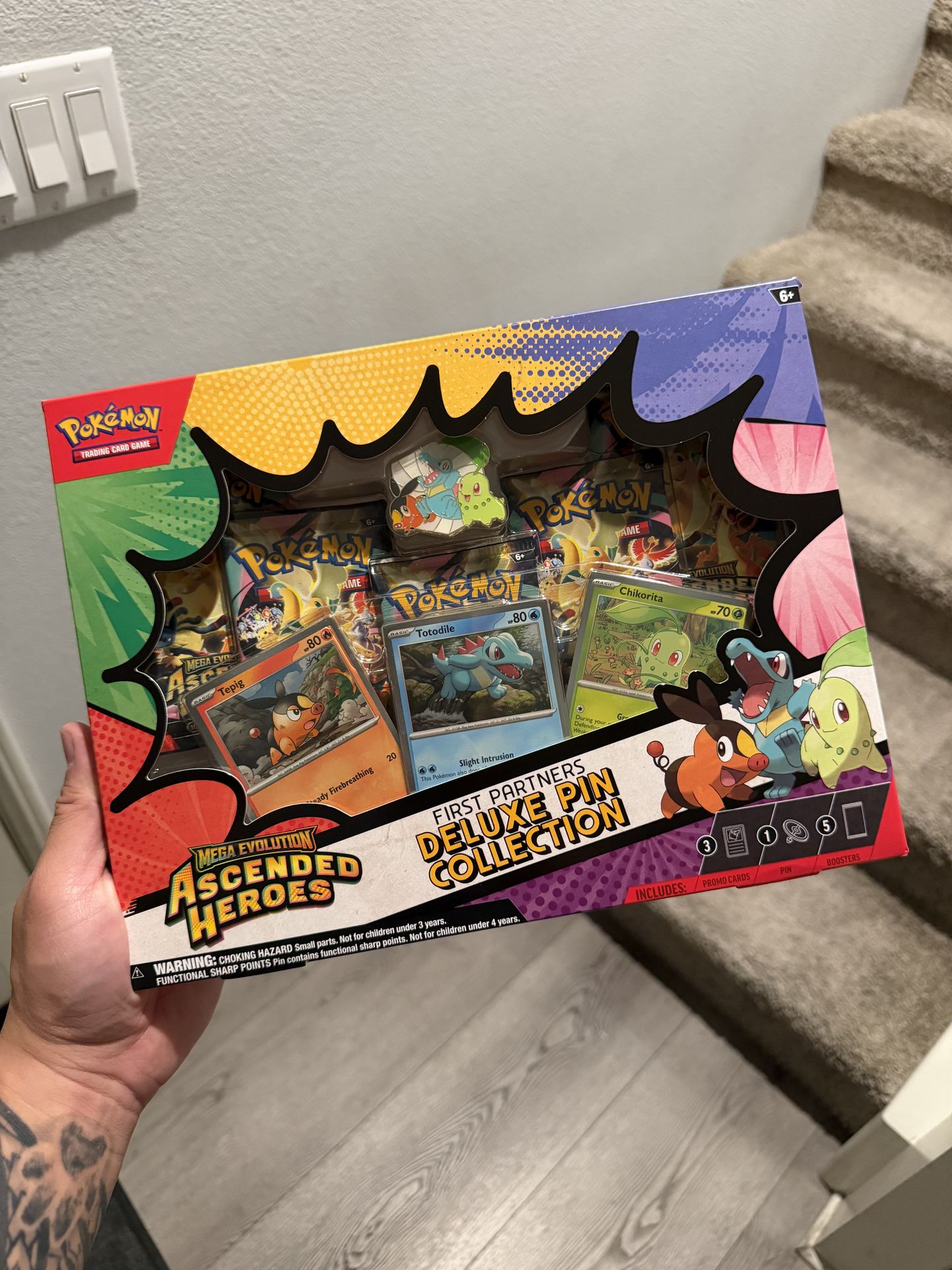 Brand New Pokemon Ascended Heroes Deluxe Pin Collection