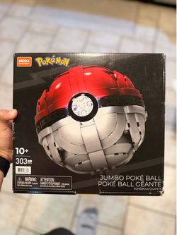 Pokémon Lego Jumbo Poké Ball MEGA Construx